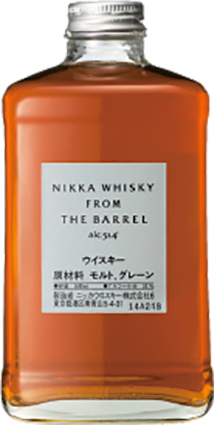 A bottle of whisky called Nikka From The Barrel