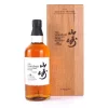 A bottle of whisky called Yamazaki Mizunara Cask 2017 Edition with a box