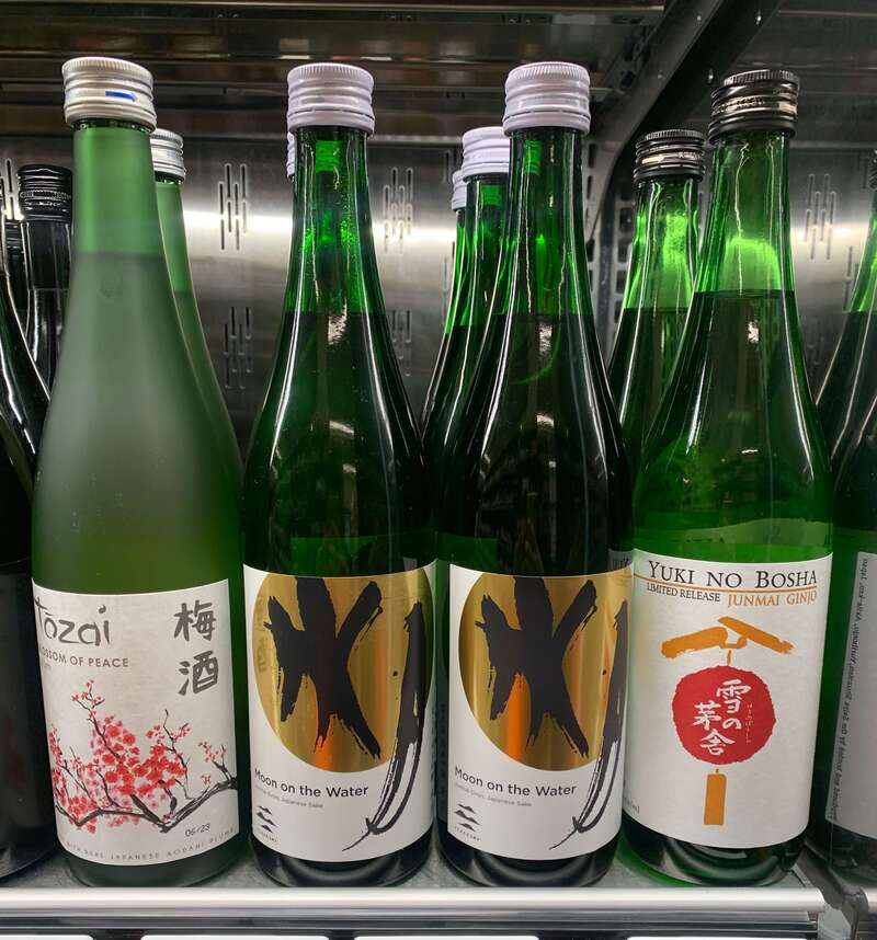 stored sake